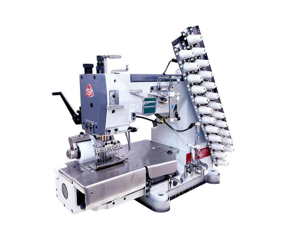 MS-008-1213032-4P1213针方筒链式双重环缝四自动直驱多针机